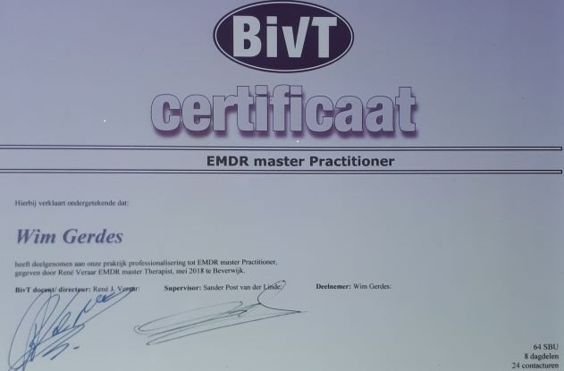 emdr certificaat